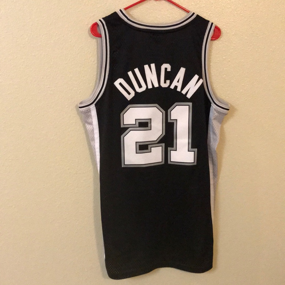 Tim Duncan Spurs #21 jersey